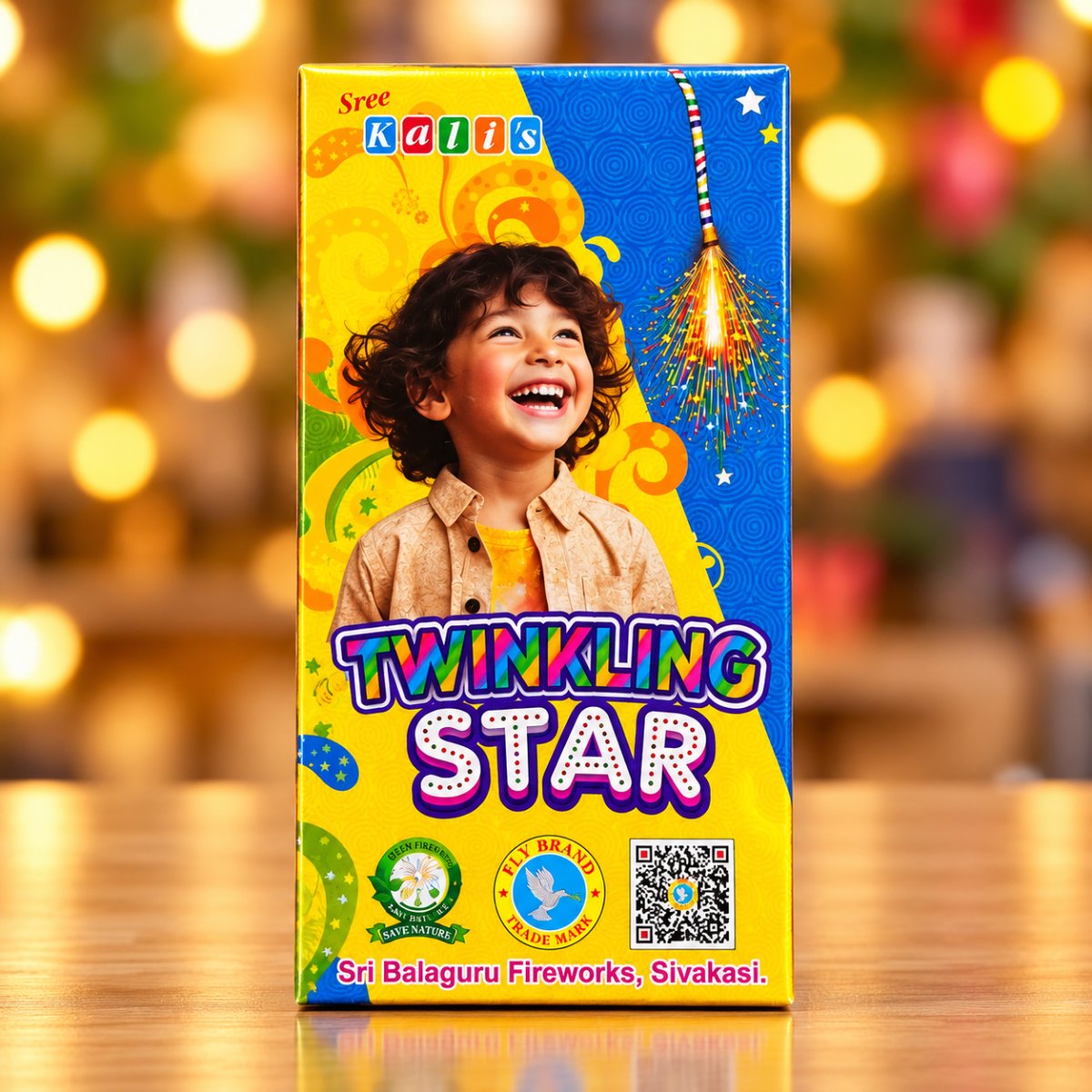 1 1/2" Twinkling Star
